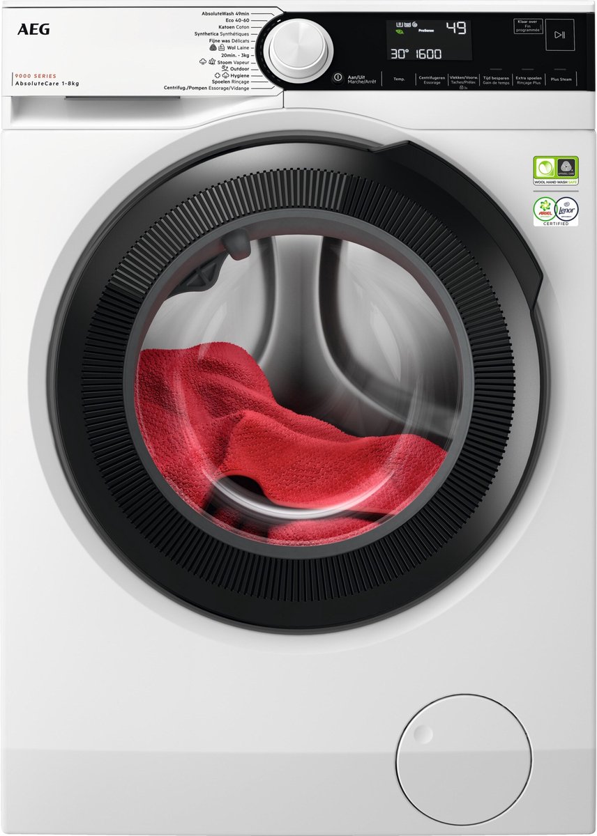 Beste energiezuinige wasmachine AEG LR9586BN4