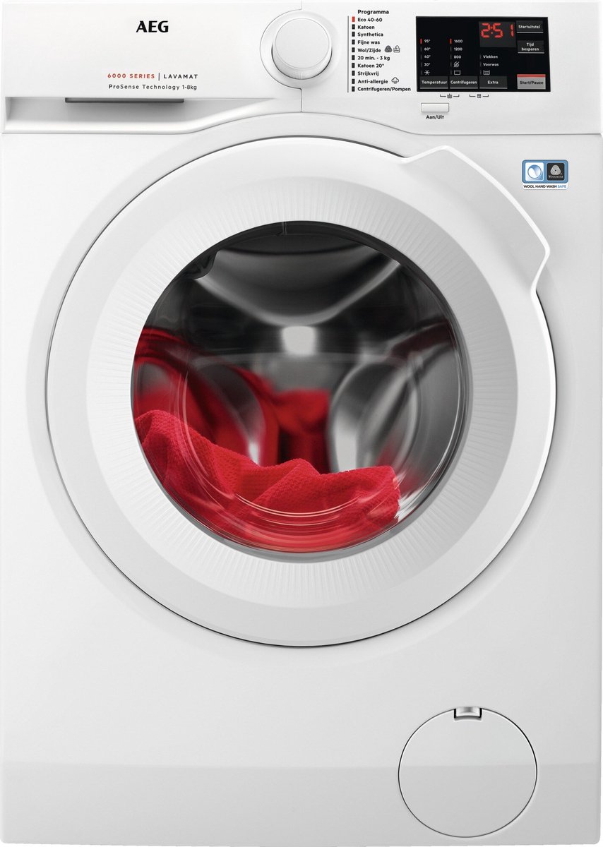 Beste koop wasmachine AEG LF628600