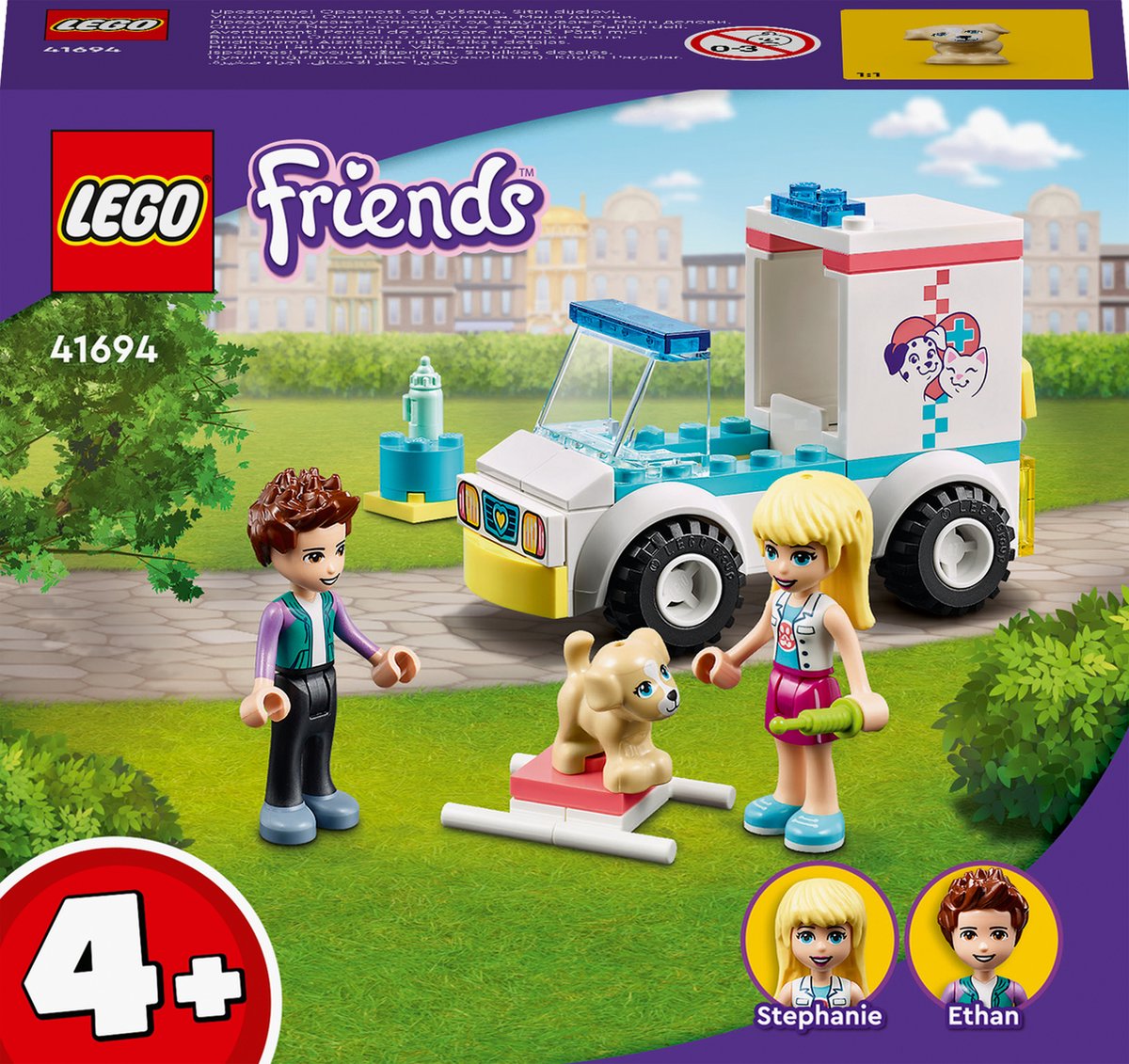 LEGO Friends Dierenambulance - speelgoed meisje 8 jaar