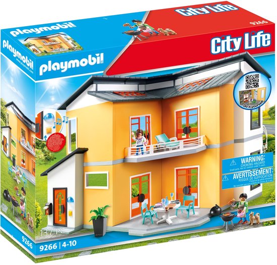 PLAYMOBIL City Life Modern Woonhuis - speelgoed meisje 8 jaar